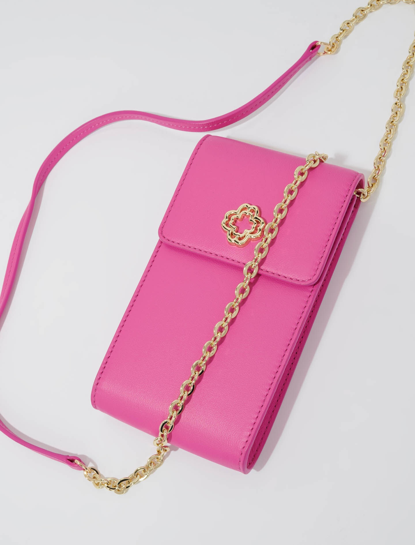 Leather phone pouch - 4