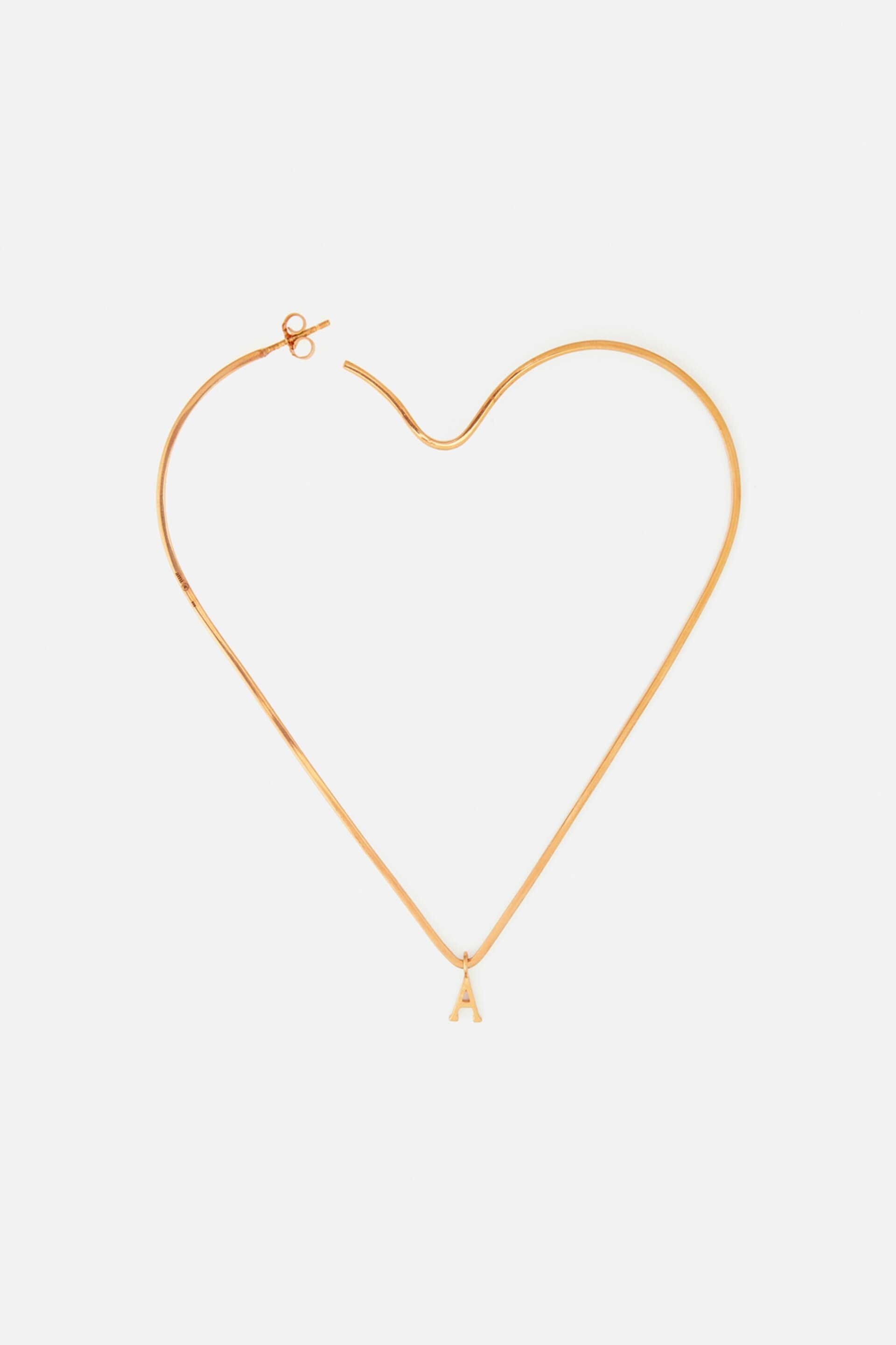 Heart Mono Earring - 4