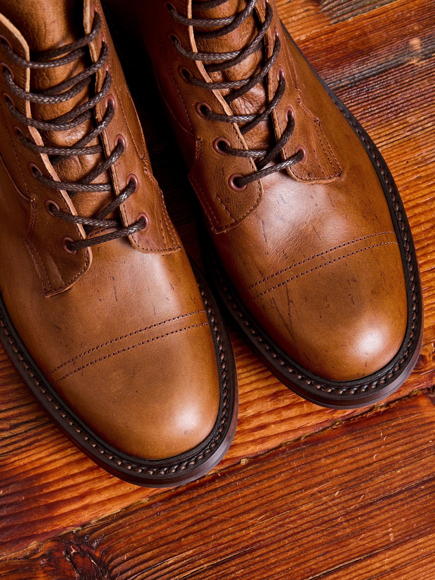 Tricker's Grassmere Country Boot in Gaucho Kudu | REVERSIBLE