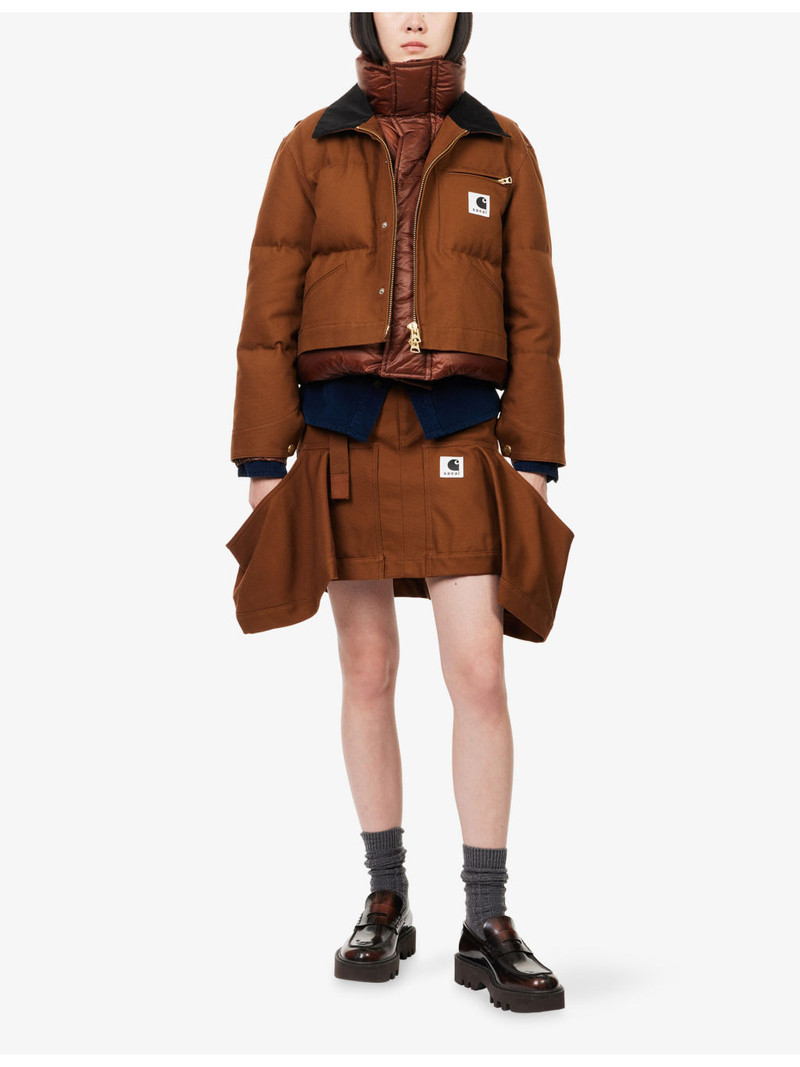 sacai Sacai x Carhartt WIP Duck Padded Cotton Jacket outlook