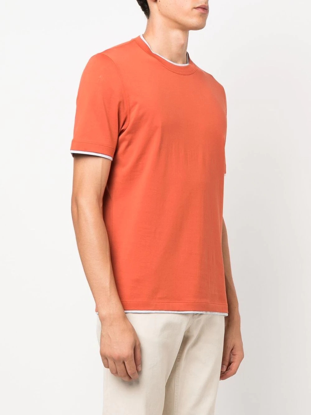 round neck short-sleeved T-shirt - 3