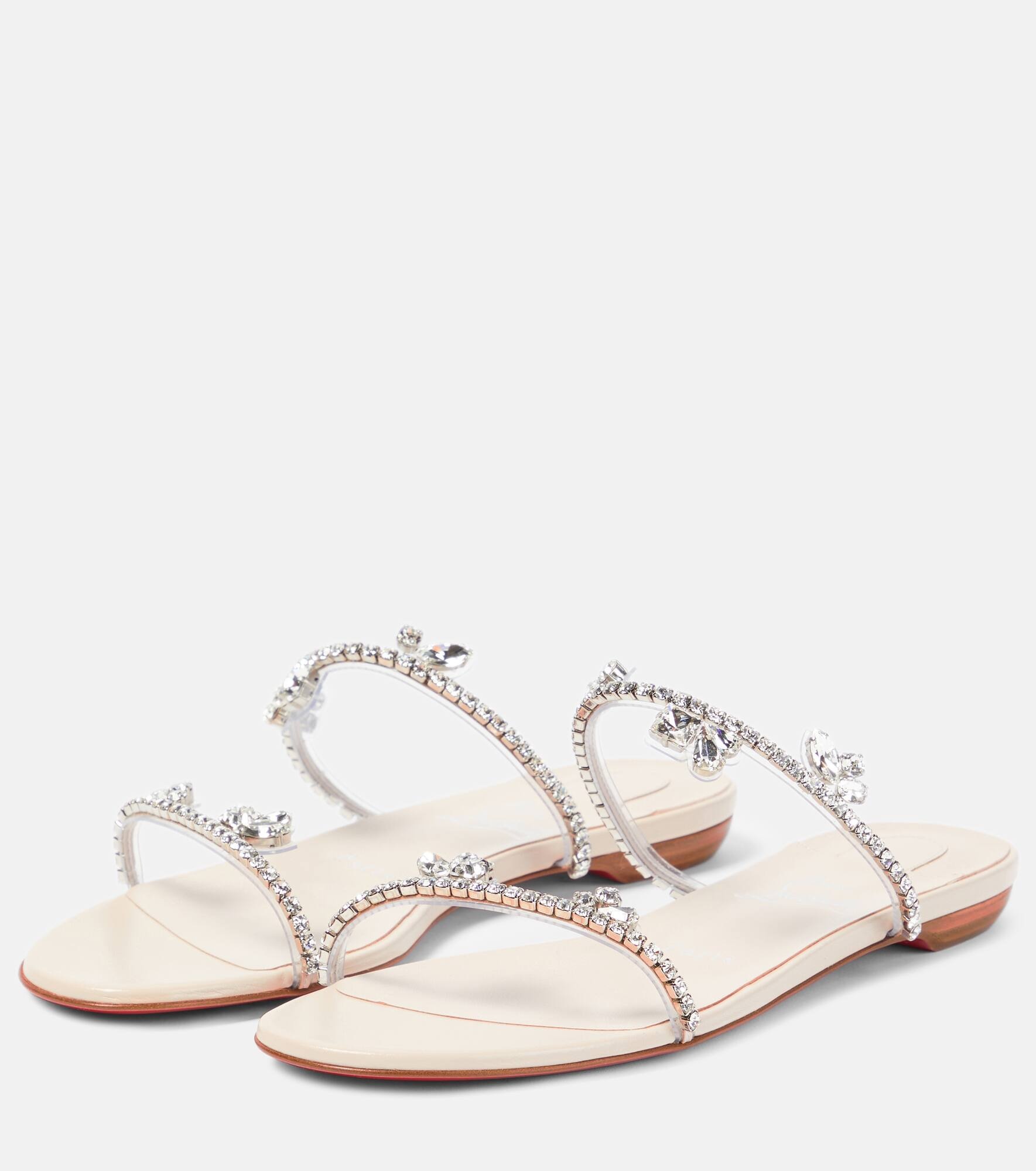 Just Queenie leather and PVC sandals - 5