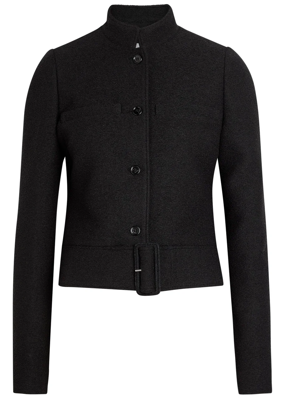 Courrèges Belted Tweed Jacket - 1