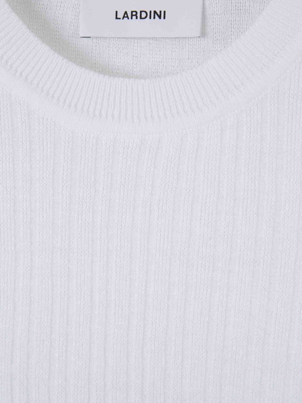ribbed-knit T-shirt - 3