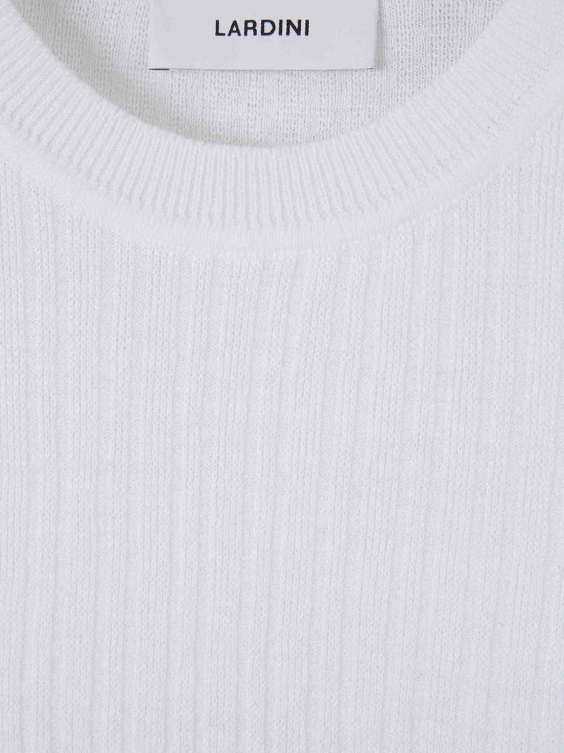 ribbed-knit T-shirt 3