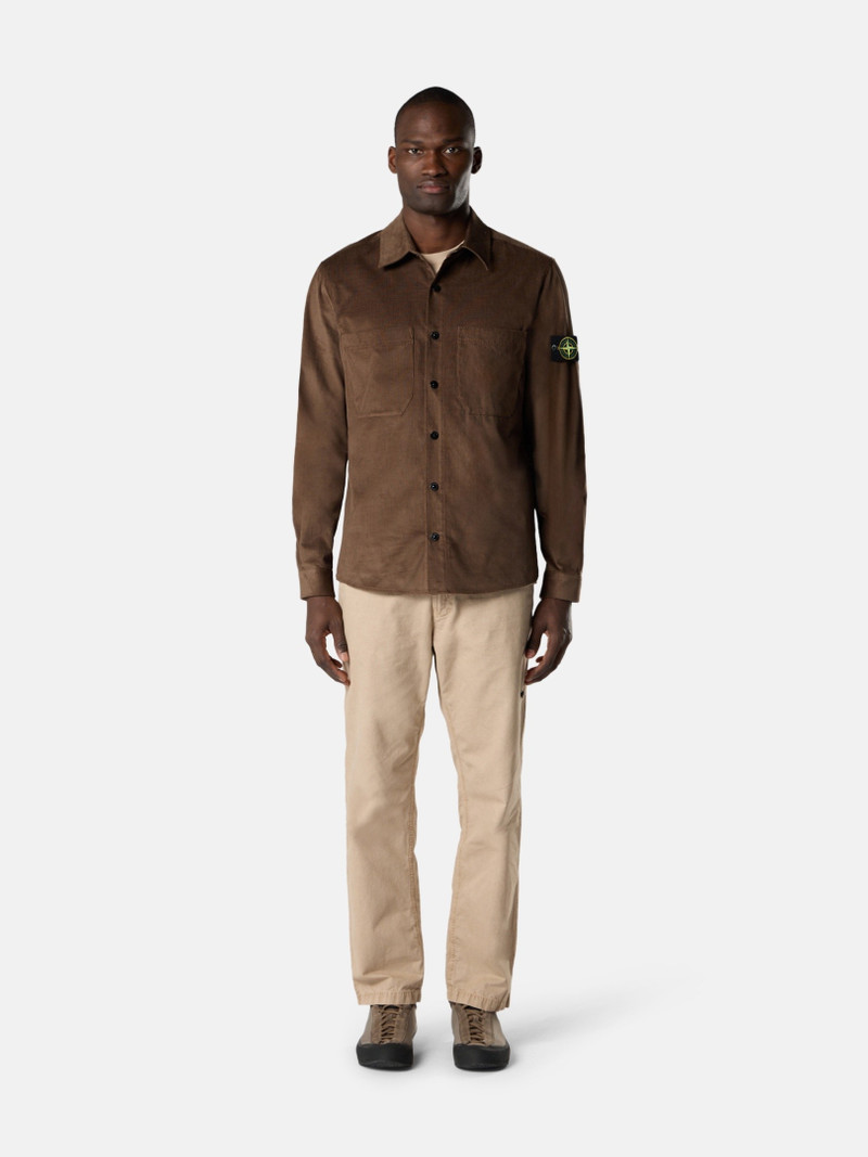 Stone Island 1200040 COTTON MICRO-CORDUROY outlook