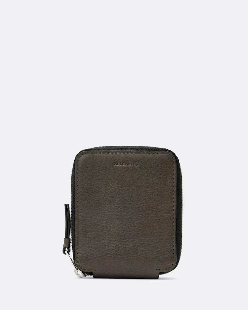 CLYMER LEATHER ZIP-UP WALLET - 1
