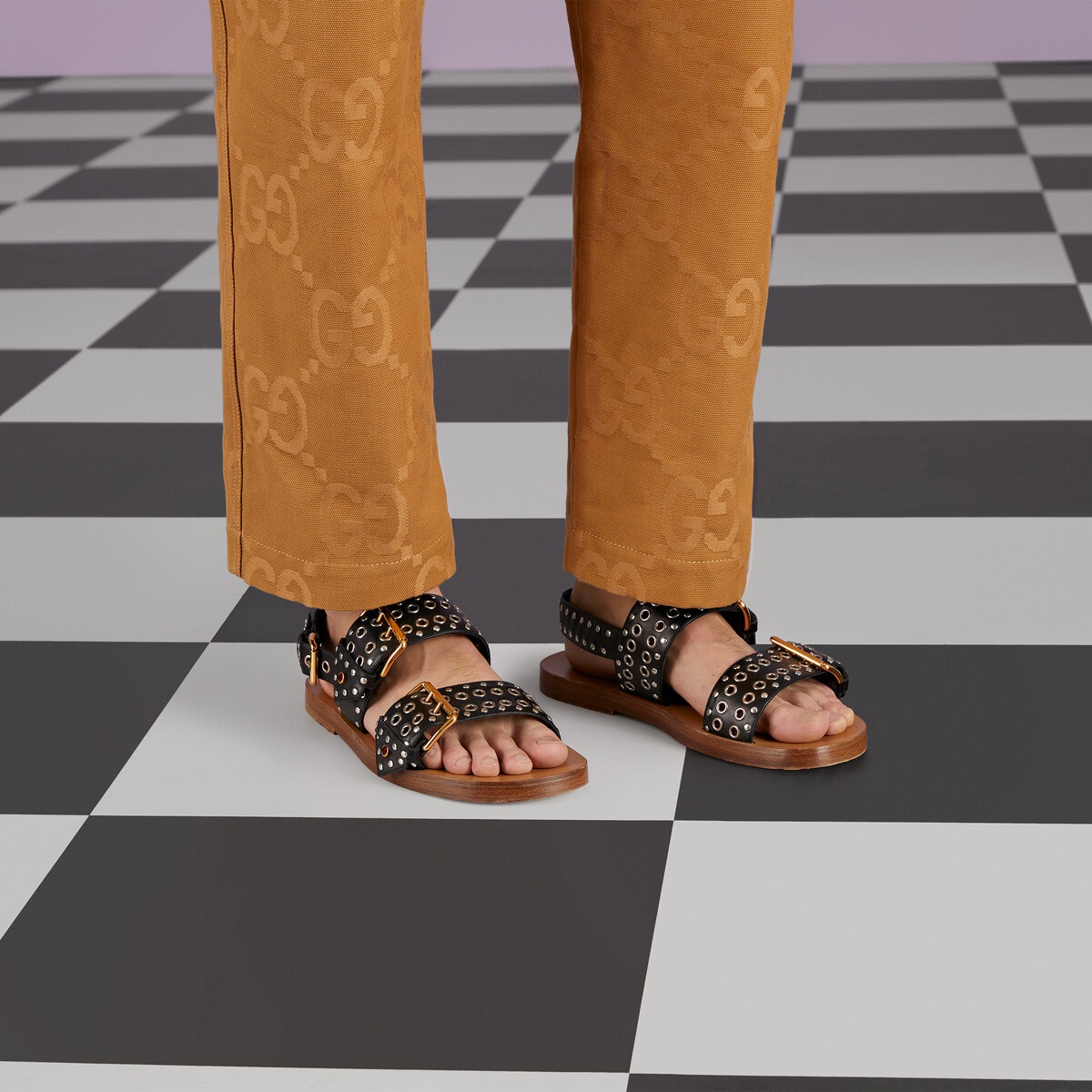 Men's studded sandal - 3