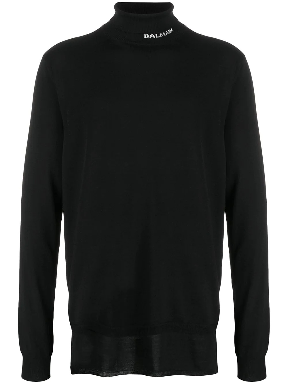 roll-neck wool jumper - 1