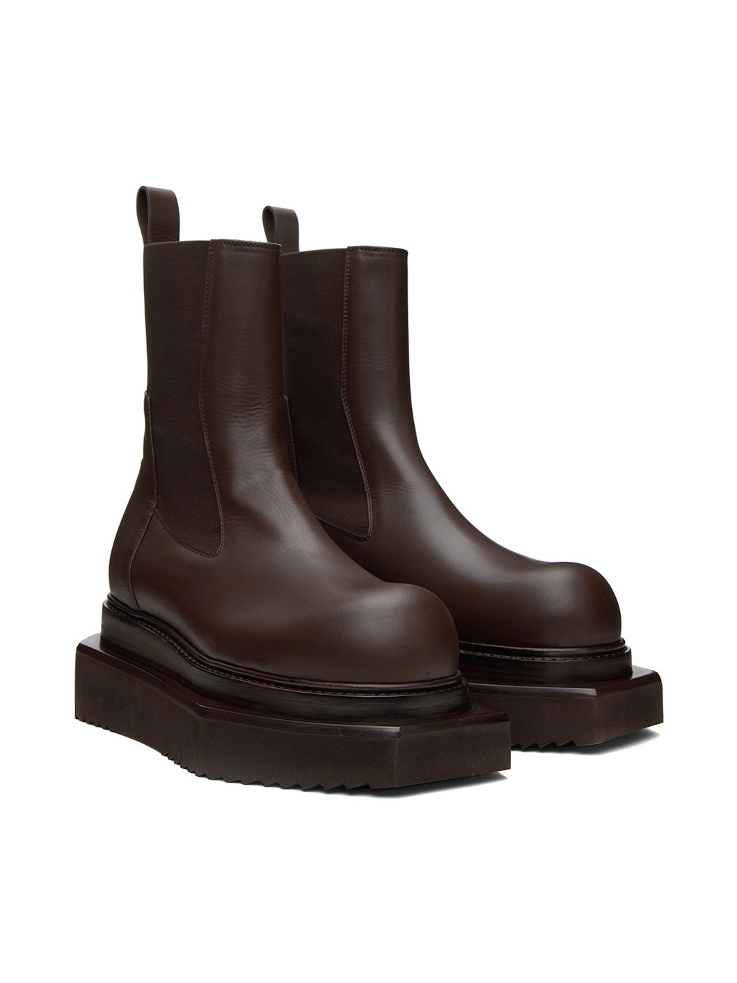 Brown Beatle Turbo Cyclops Boots - 4
