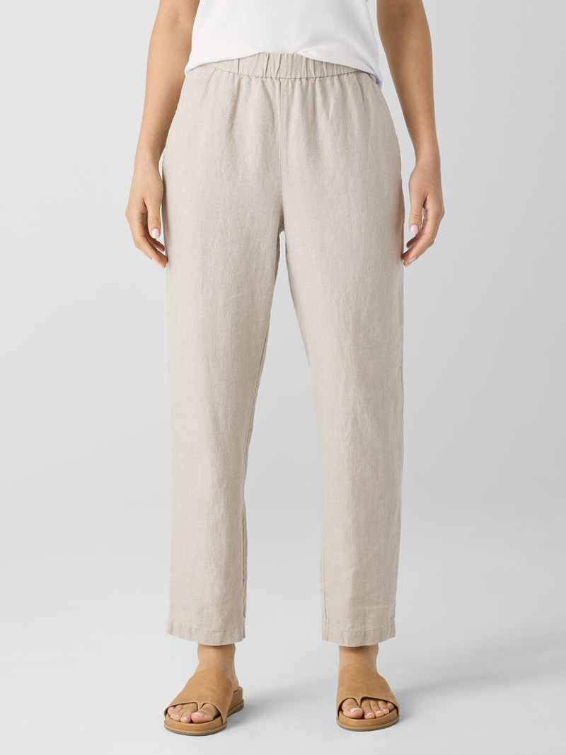 Organic Linen Tapered Pant 3
