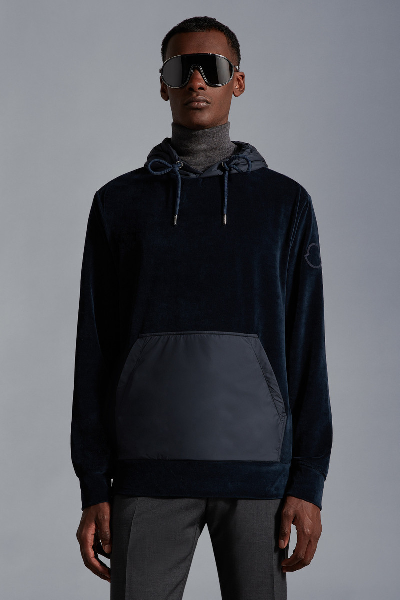 Moncler Velvet Hoodie outlook
