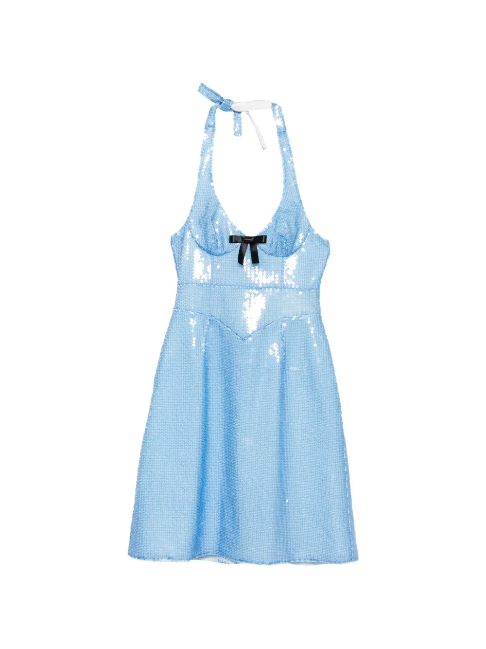 sequin-embellishment midi dress - 1