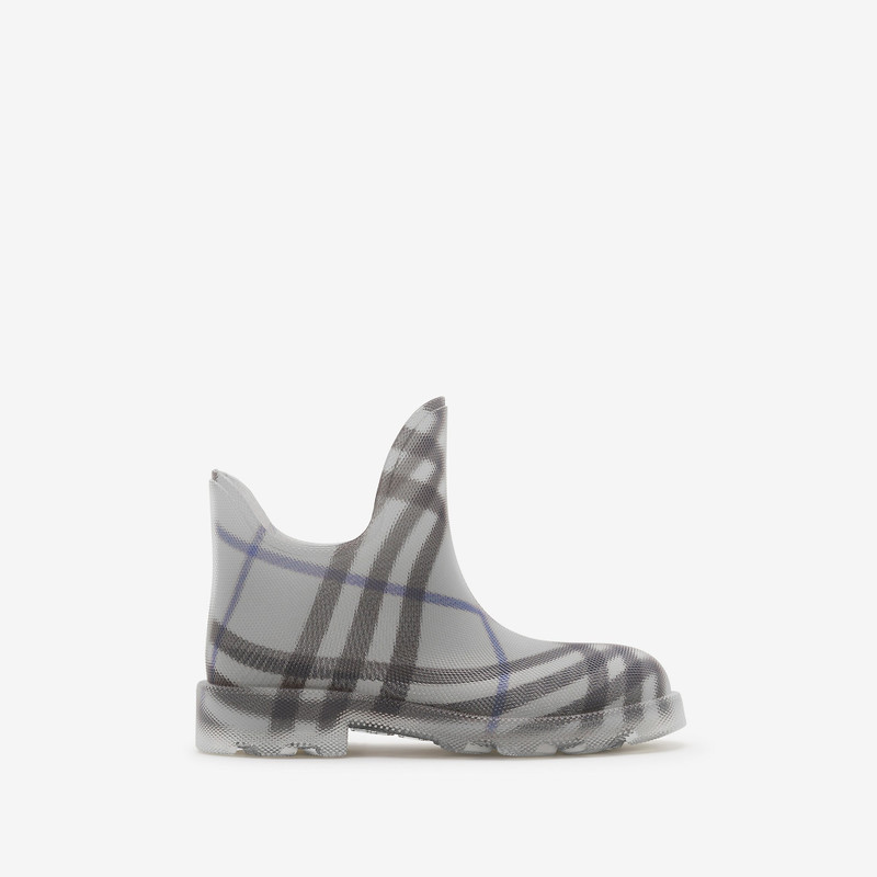 Check Rubber Marsh Low Boots - 1