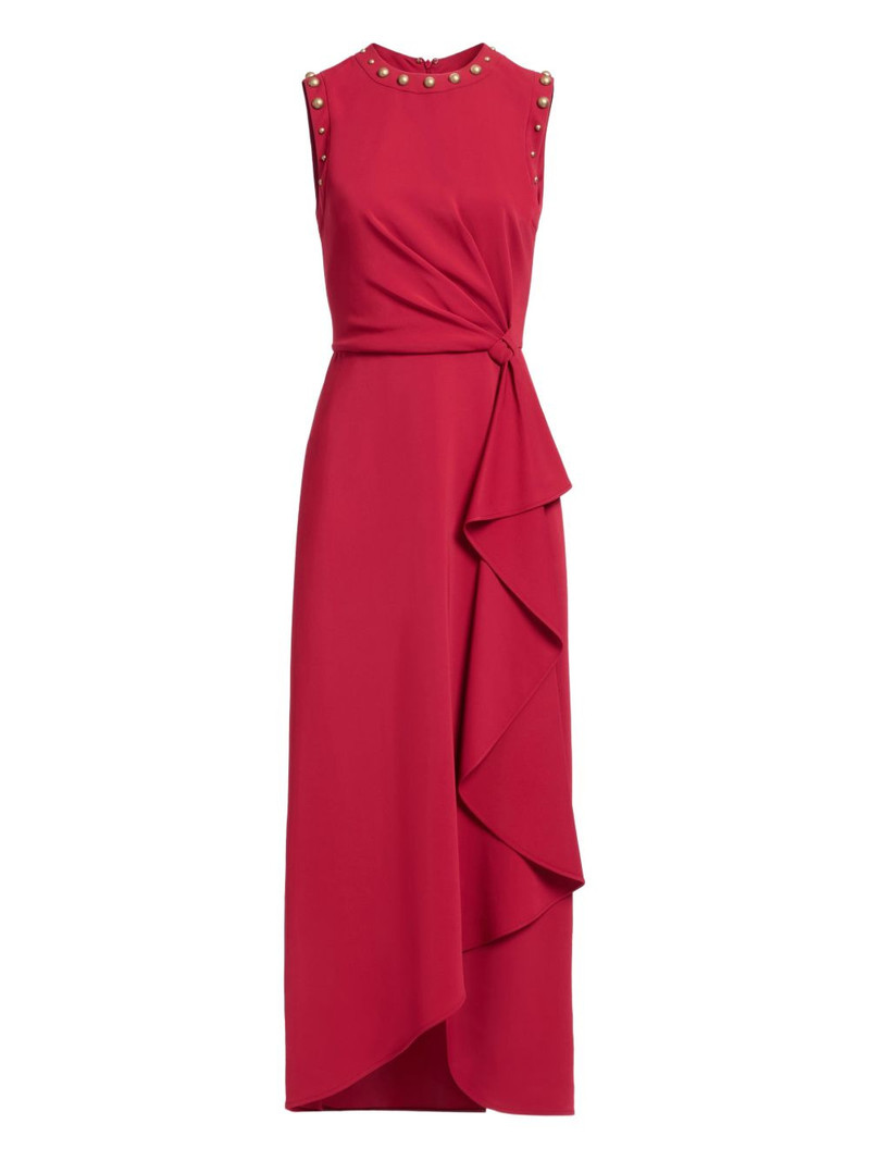 stud-embellished midi dress 1