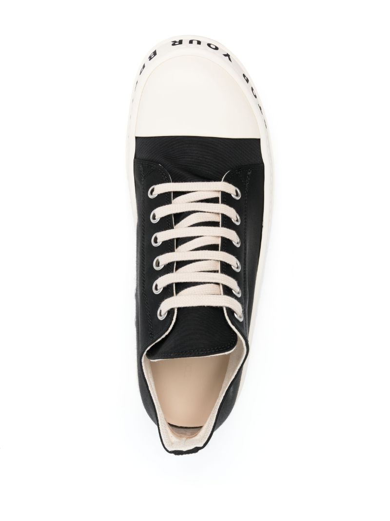 round-toe sneakers - 4
