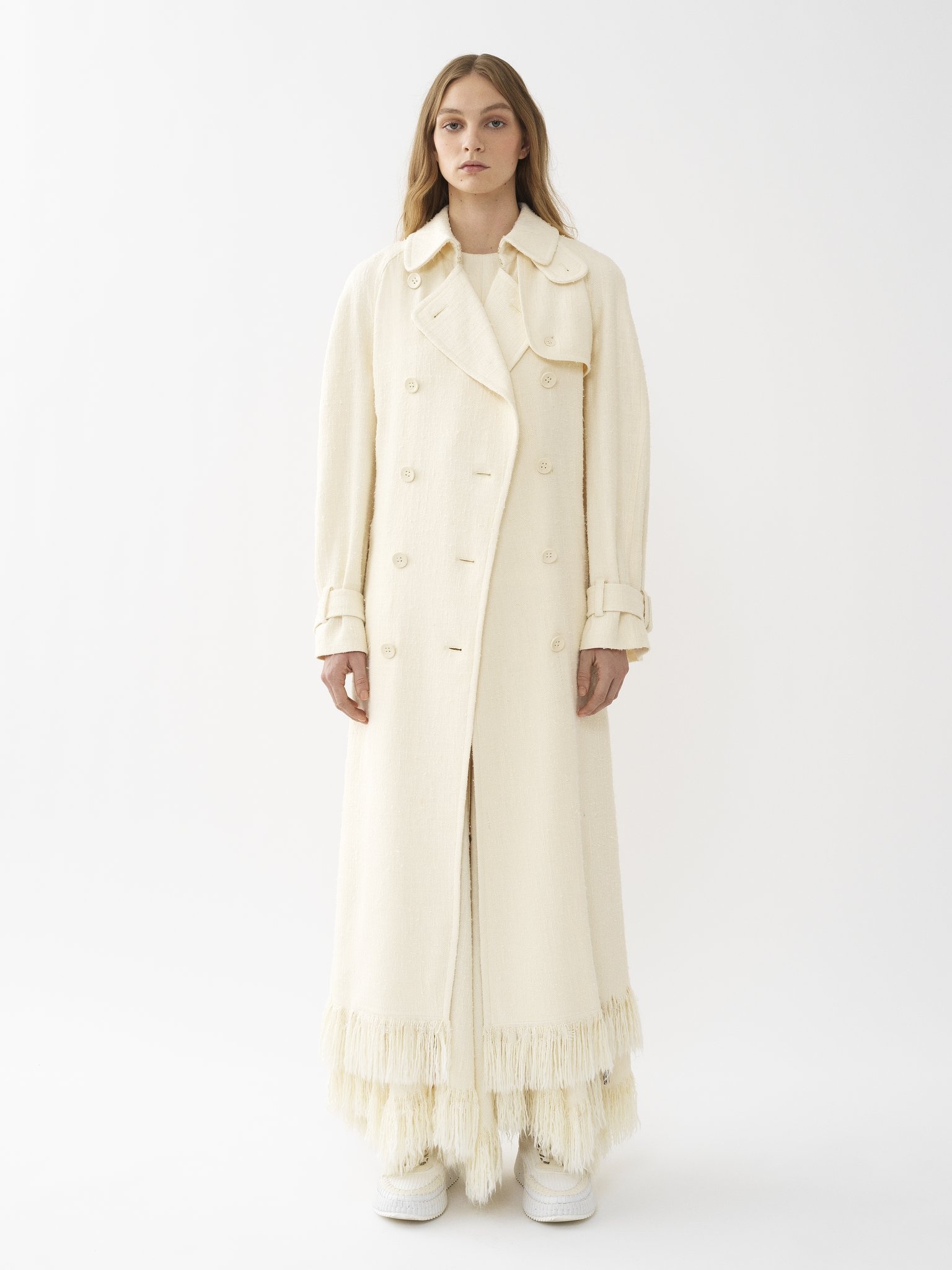 LONG TRENCH COAT - 6