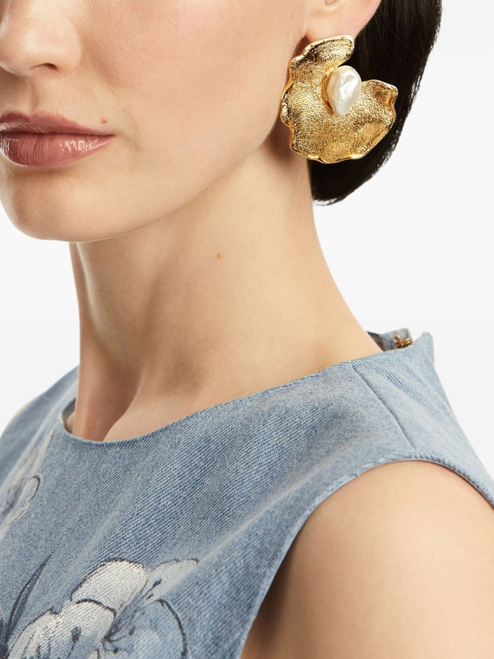 pearl-detailing earrings - 2