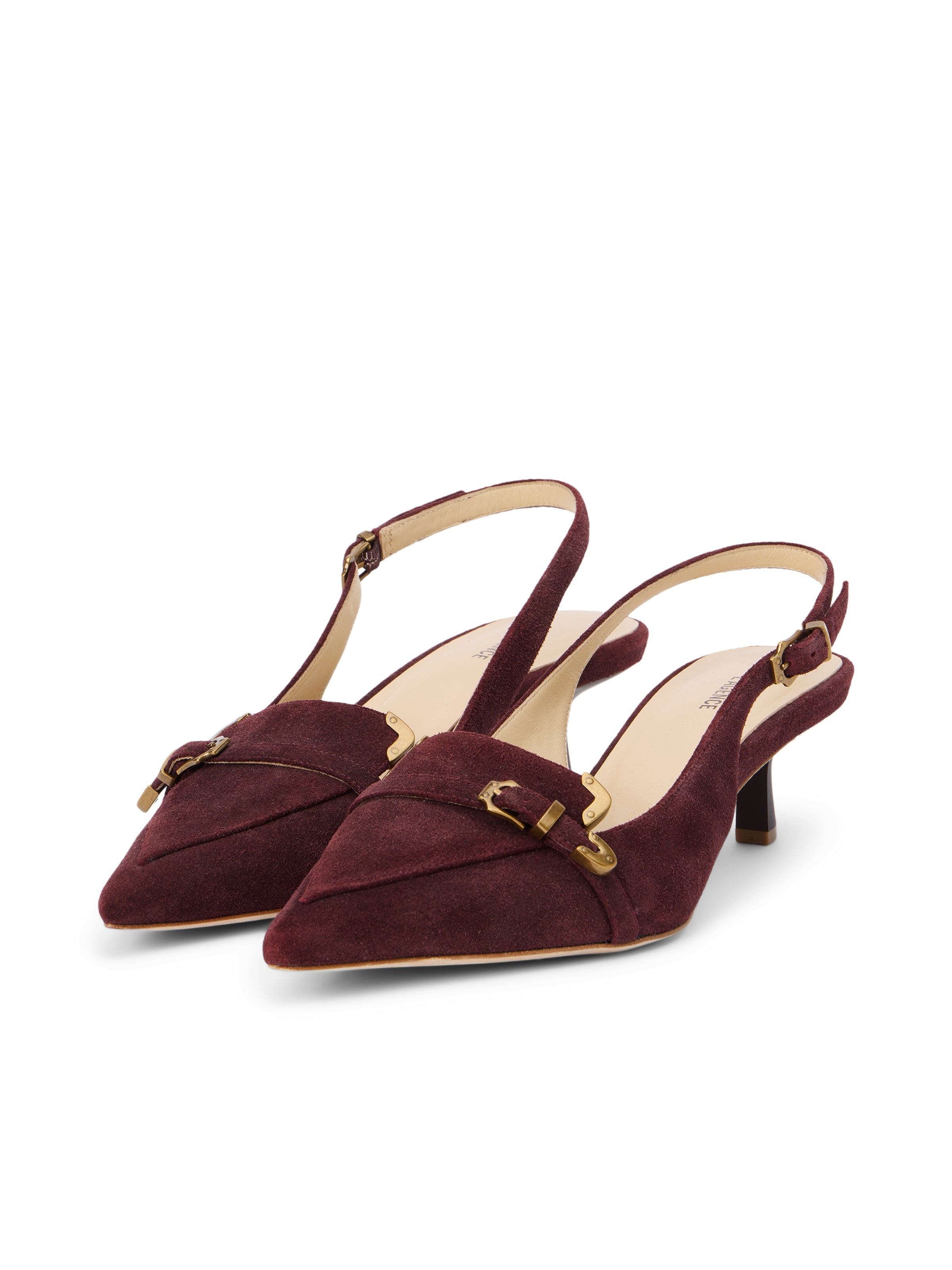 Brigette Suede Slingback - 4