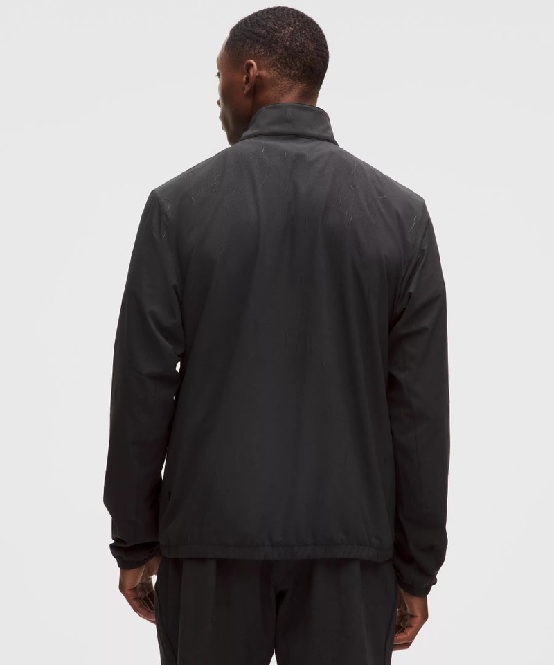 Zeroed In Crinkle Texture Half Zip 3