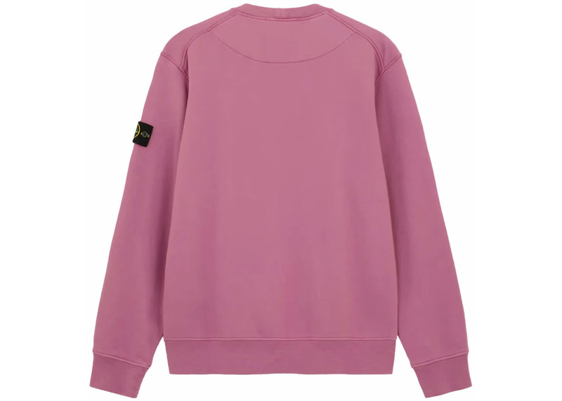 Stone Island Stone Island Brushed Organic Cotton Crewneck Rose Quartz outlook