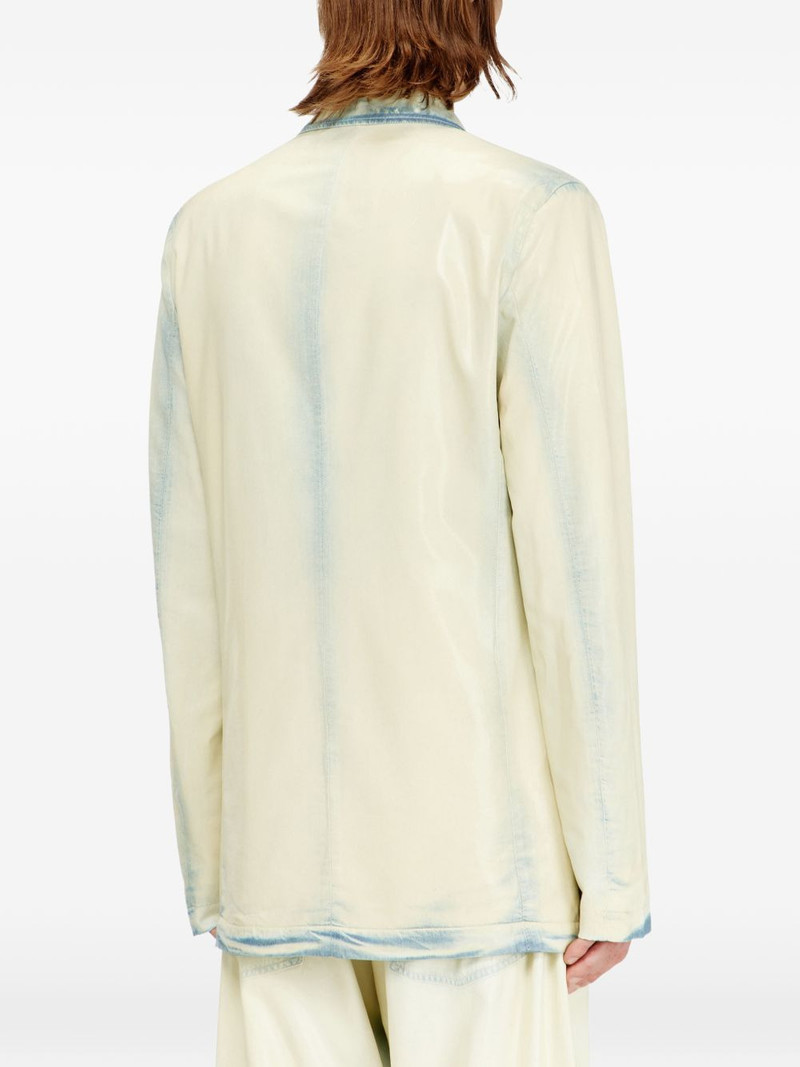 X-Ray bleach denim blazer 4