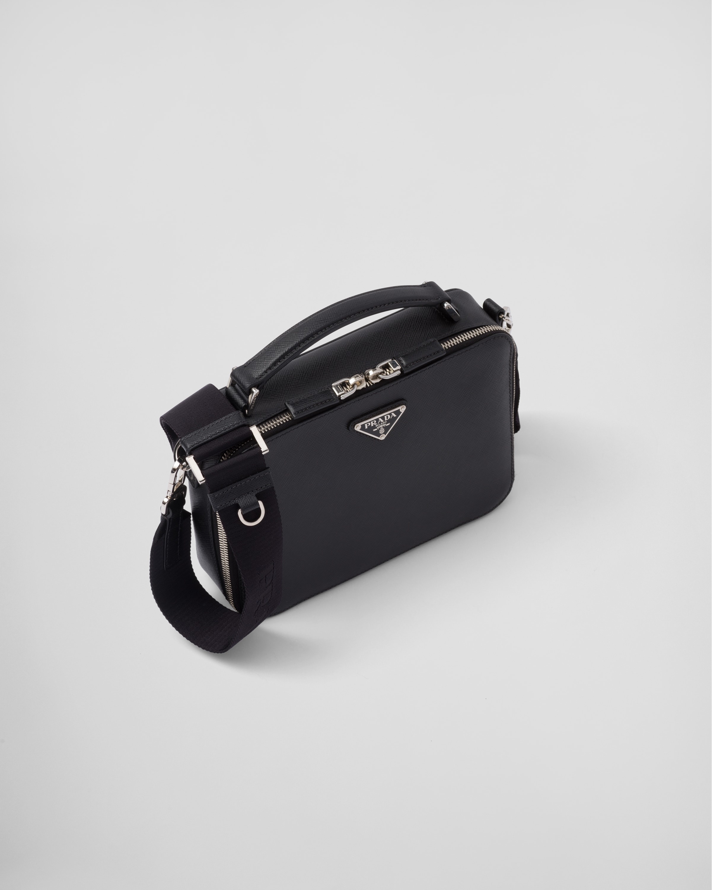 Medium Prada Brique Saffiano leather bag - 3