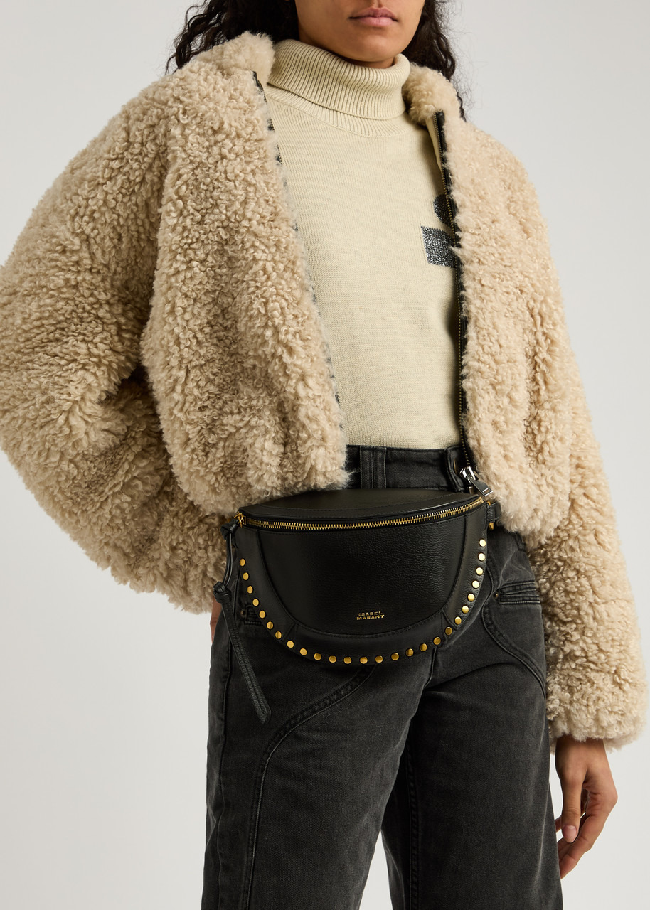 Isabel Marant Skano Grained Leather Shoulder bag - 5