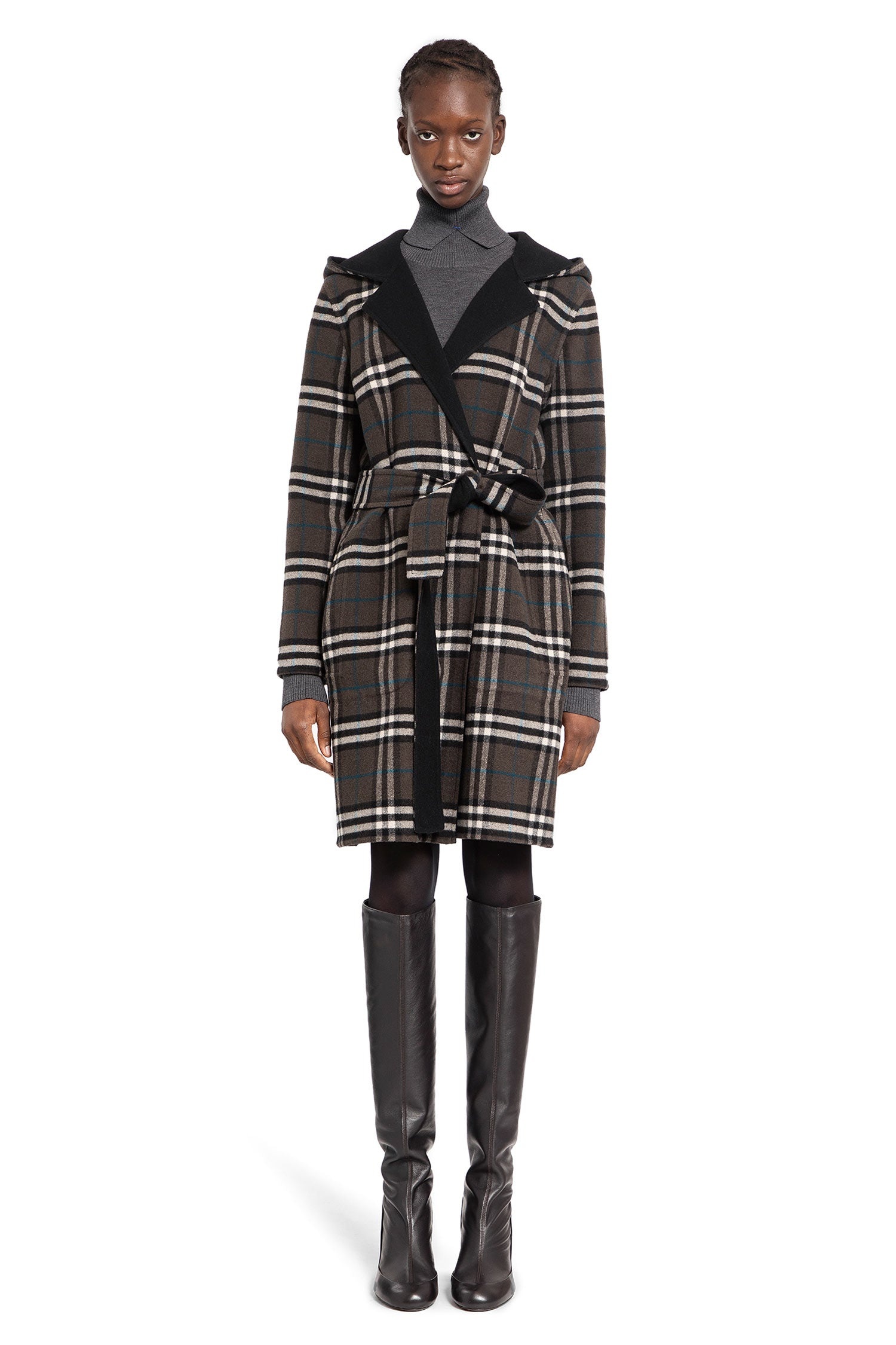 Mid-Length-Reversible-Check-Wool-Coat - 4