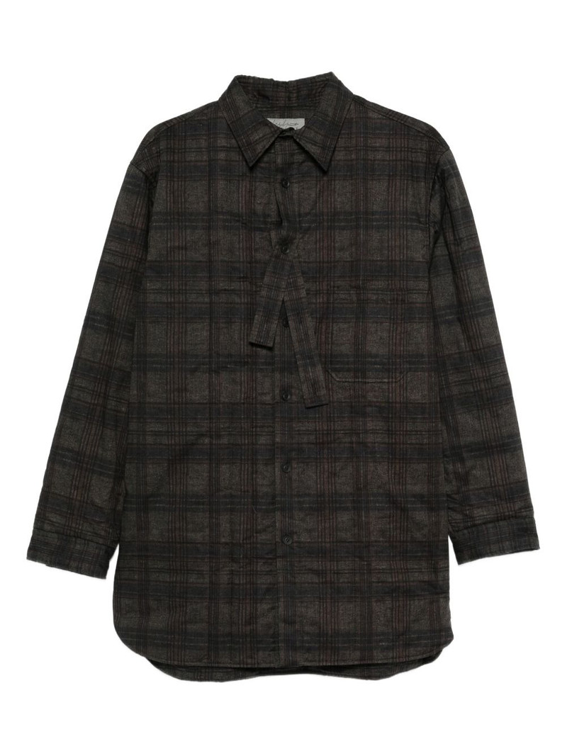 plaid-pattern shirt 1