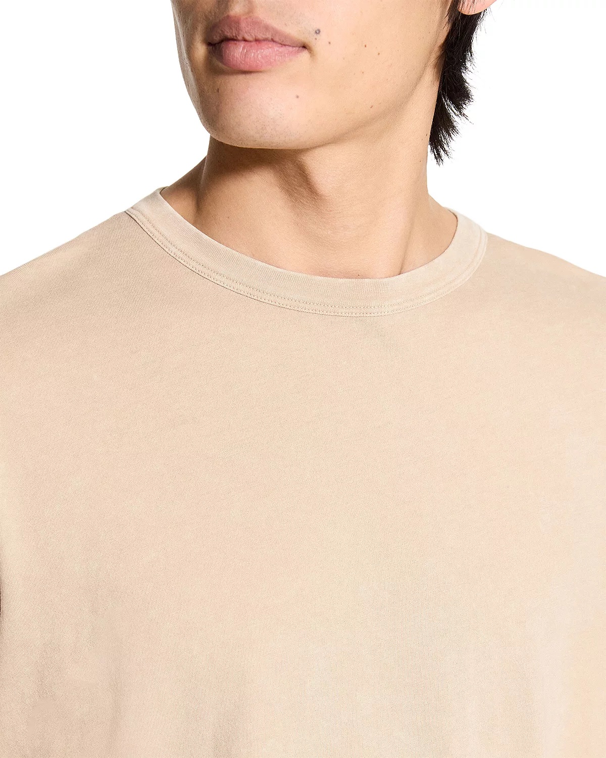 Crew Neck Tee in Fade Jersey - 7