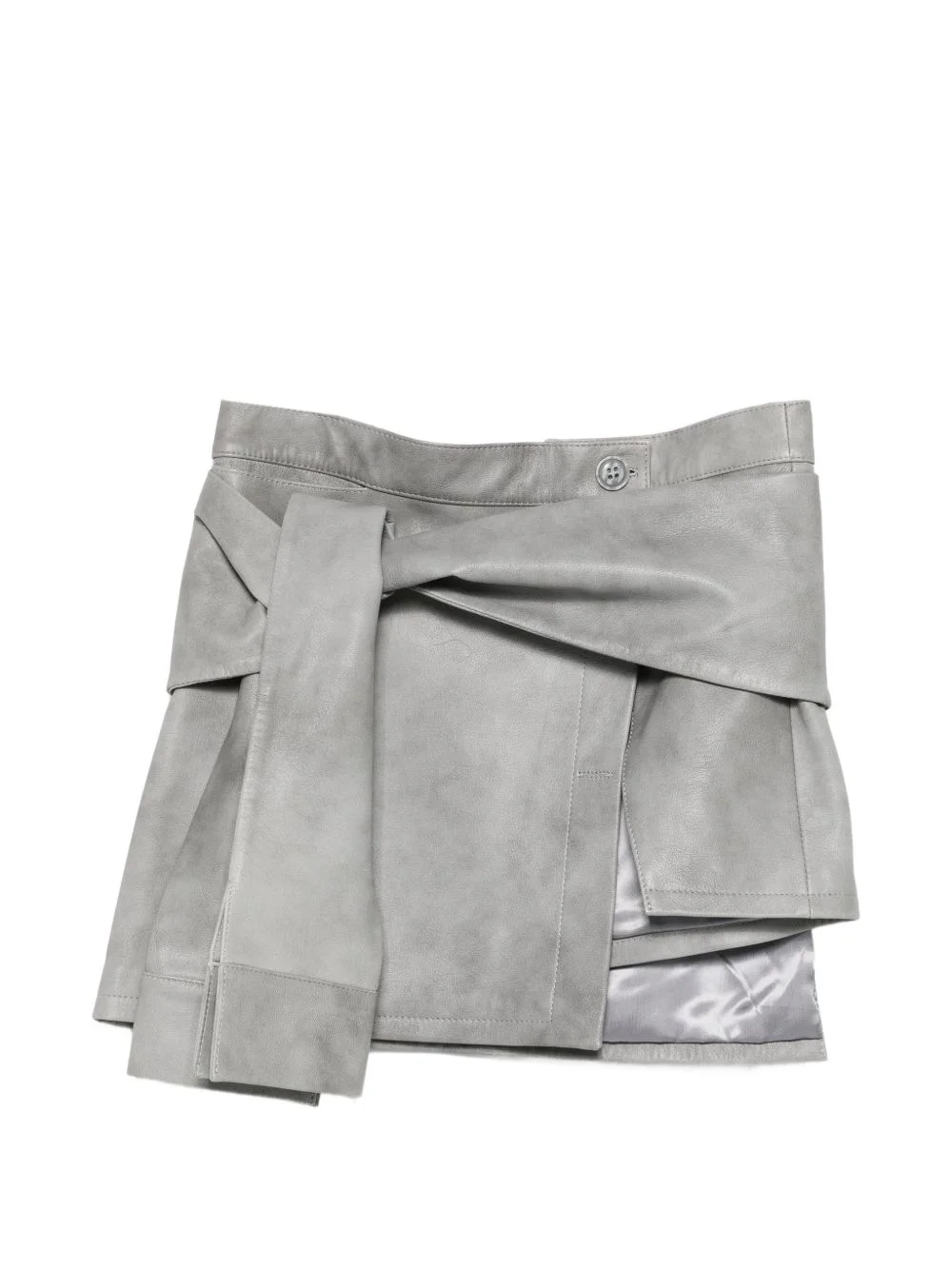 Alya tie-waist mini skirt - 1