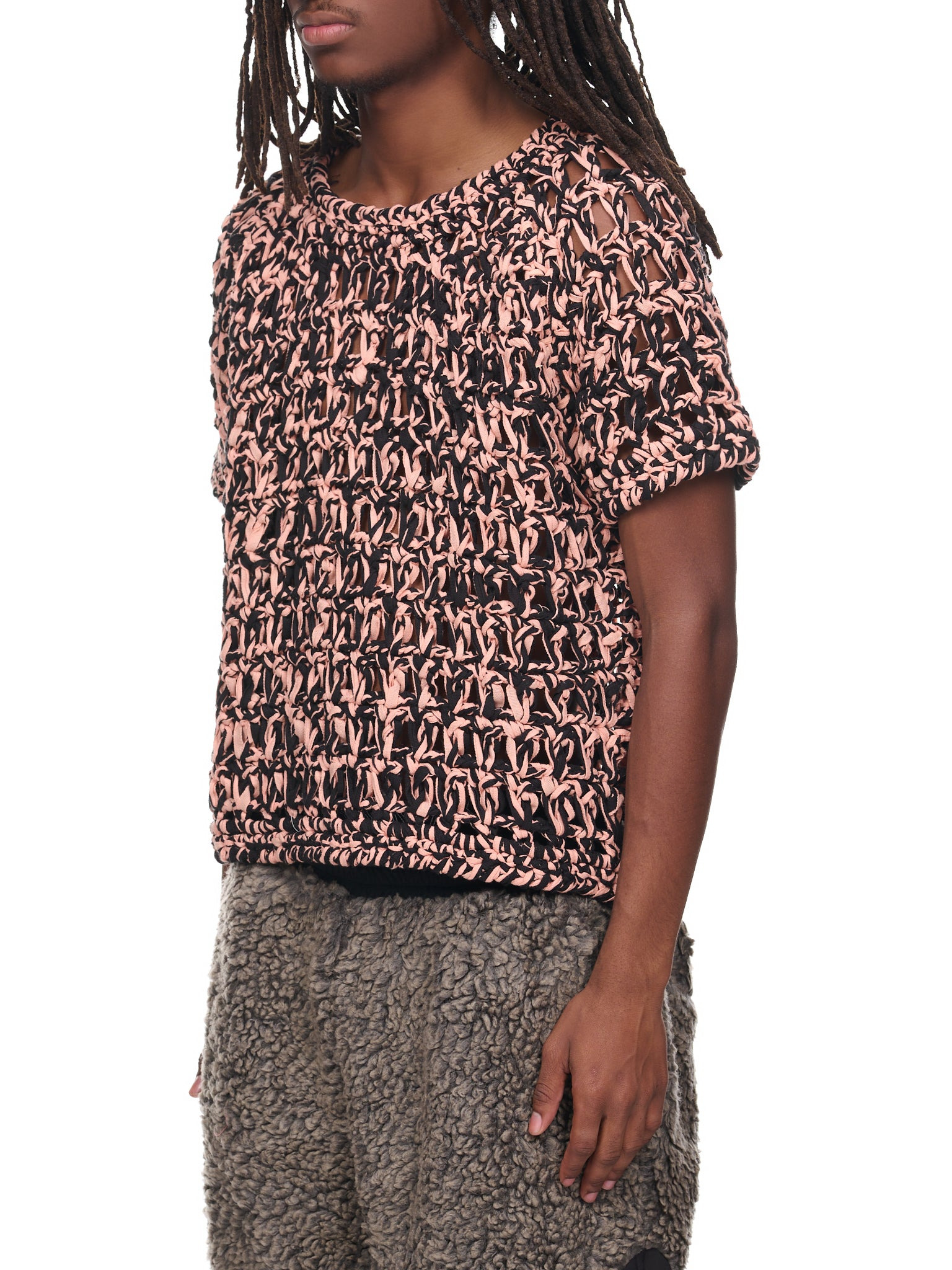 Mickey Cropped Net Shirt - 2