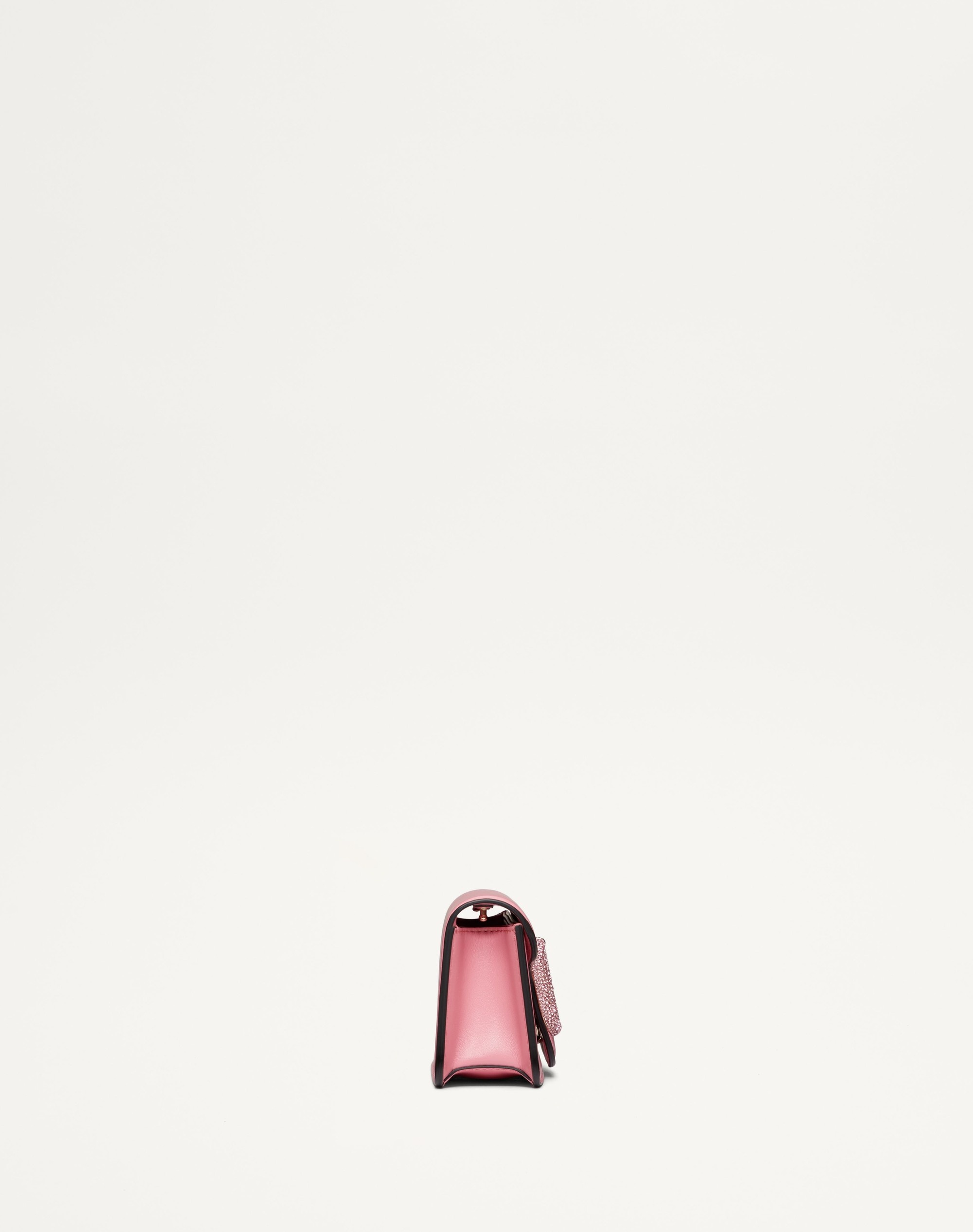 VALENTINO GARAVANI LOCÒ SMALL SHOULDER BAG WITH JEWEL LOGO - 4