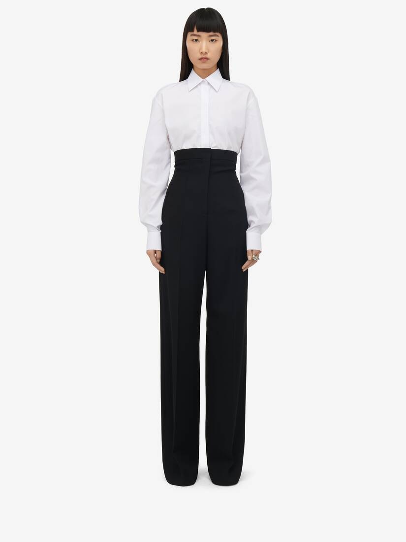 Women's Classic Shirt in Optical White - 3