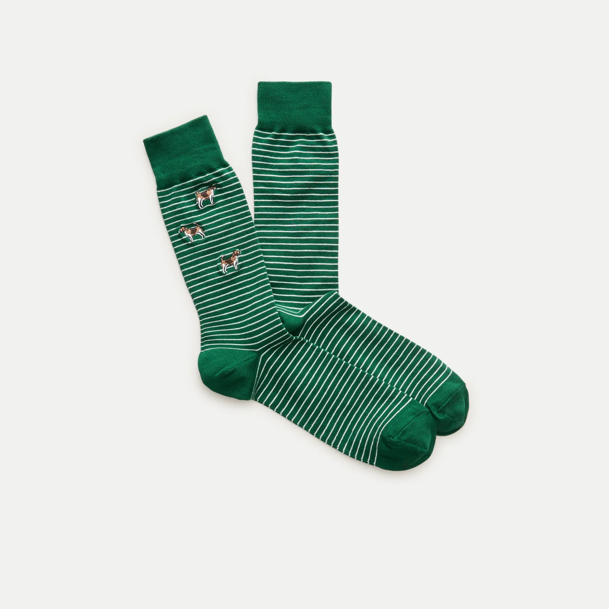 Dog-stripe critter socks - 1