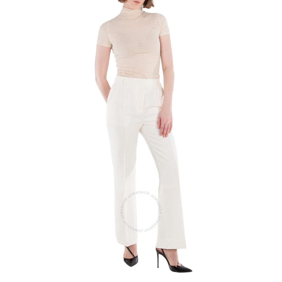 Victoria Beckham Polo Neck Knitted T-Shirt - 2