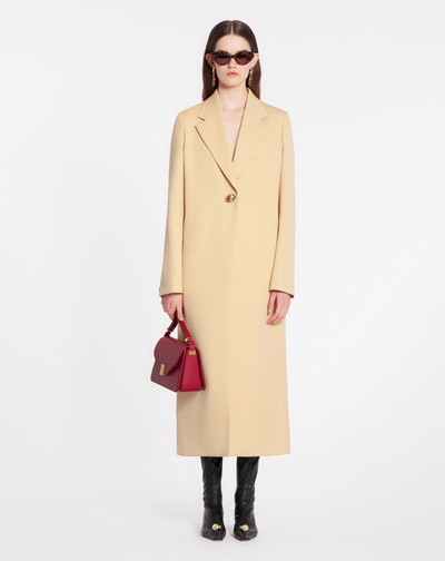 Lanvin SINGLE-BREASTED TAILORED LONG COAT IN WOOL outlook