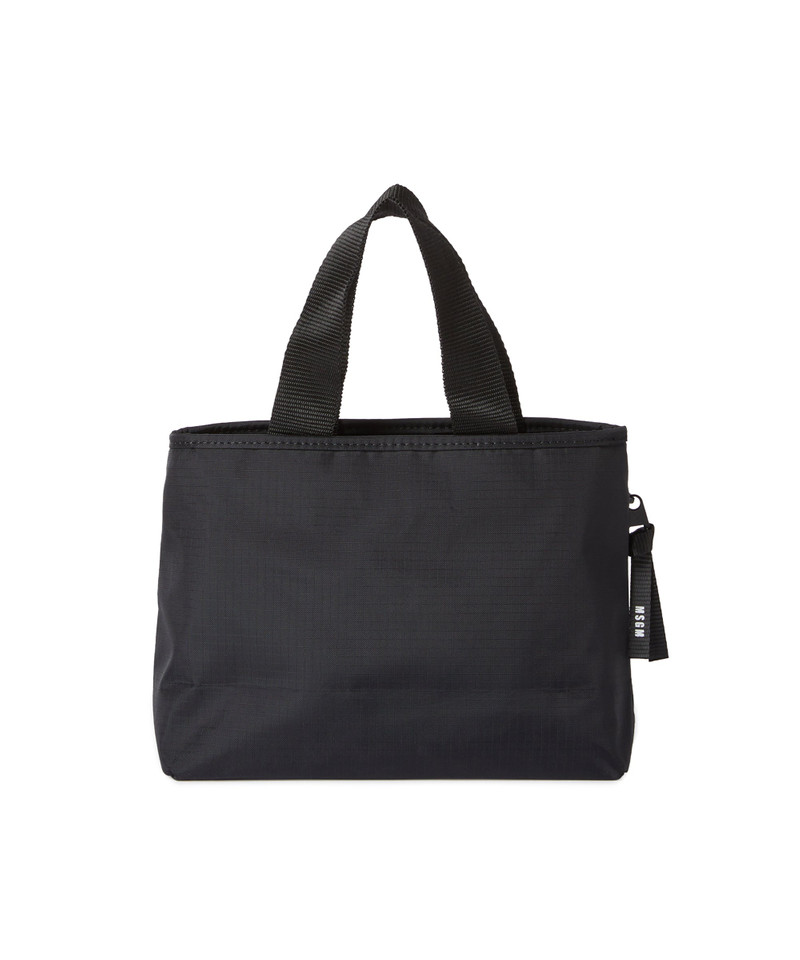 MSGM "Signature Iconic Nylon" mini tote bag outlook