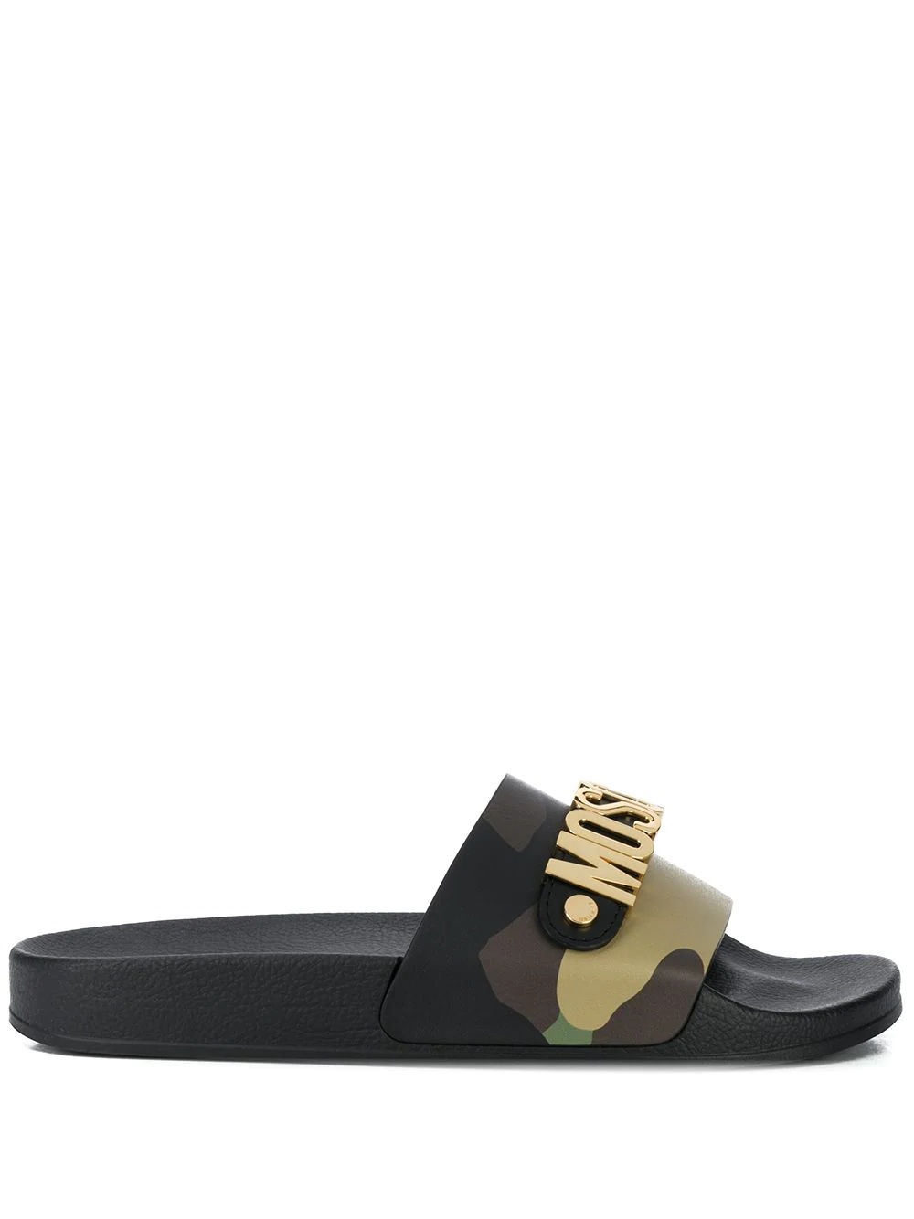 camouflage logo-lettering slides - 1