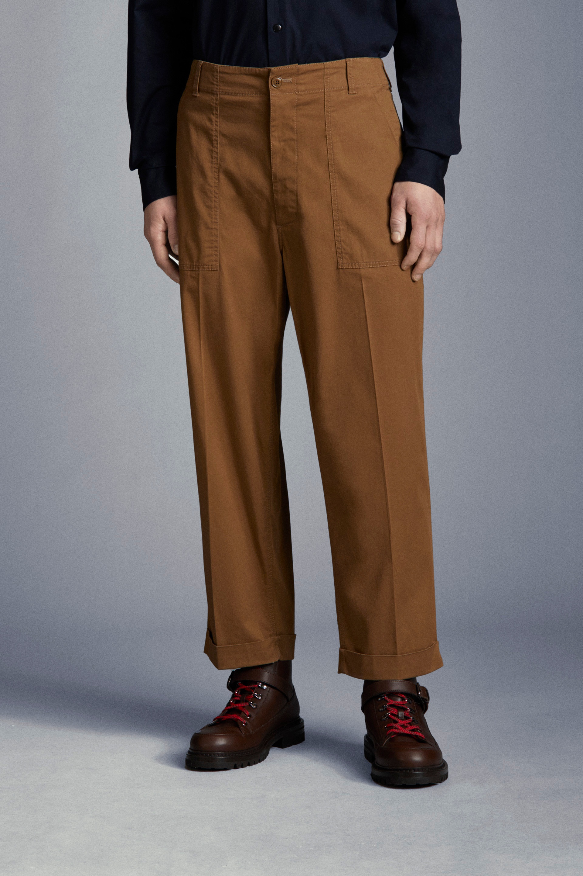 Cotton Poplin Pants - 3