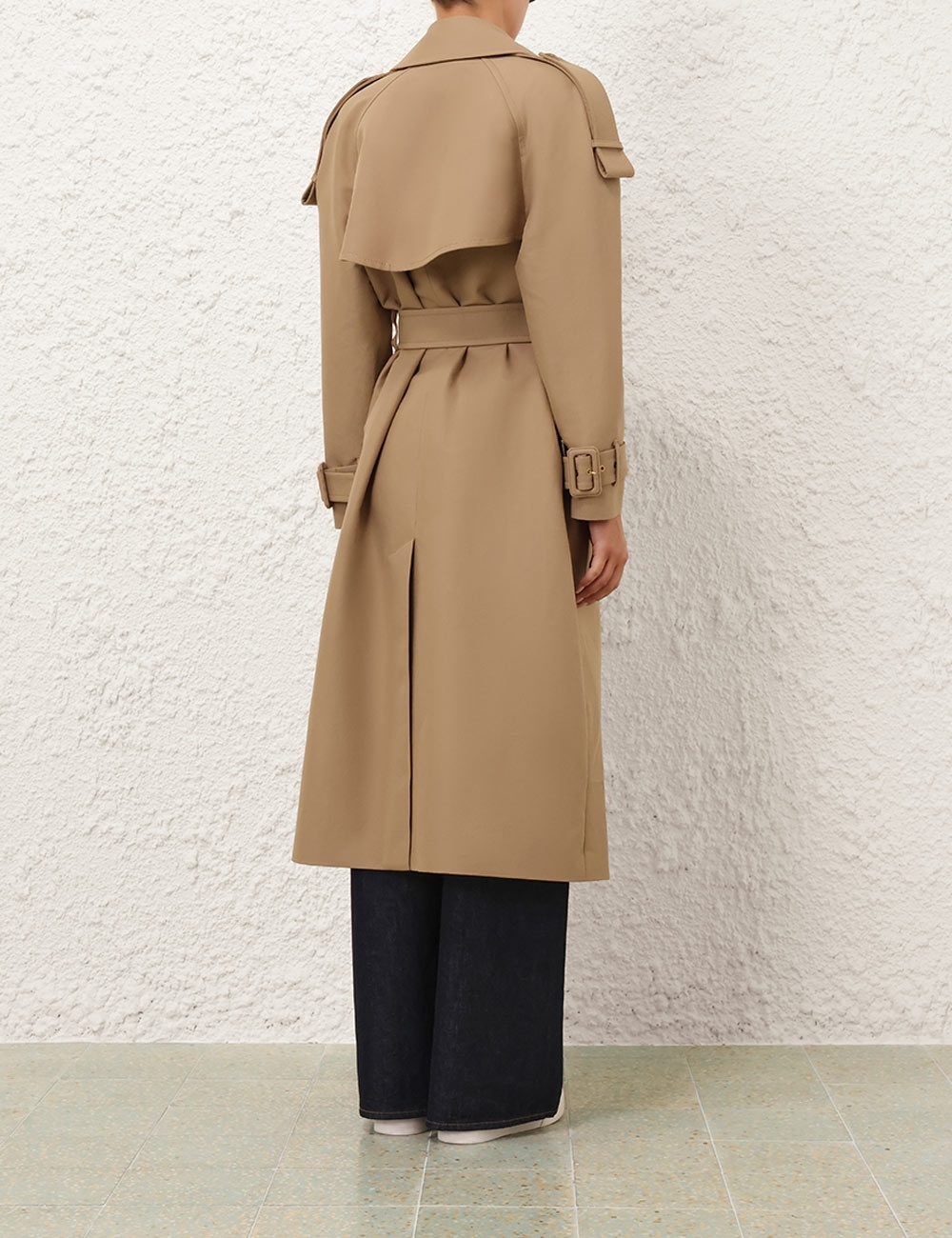 CRUSH TRENCH COAT - 4