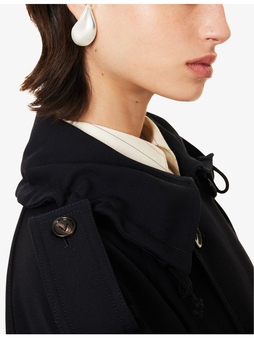 Drop sterling-silver earrings - 2