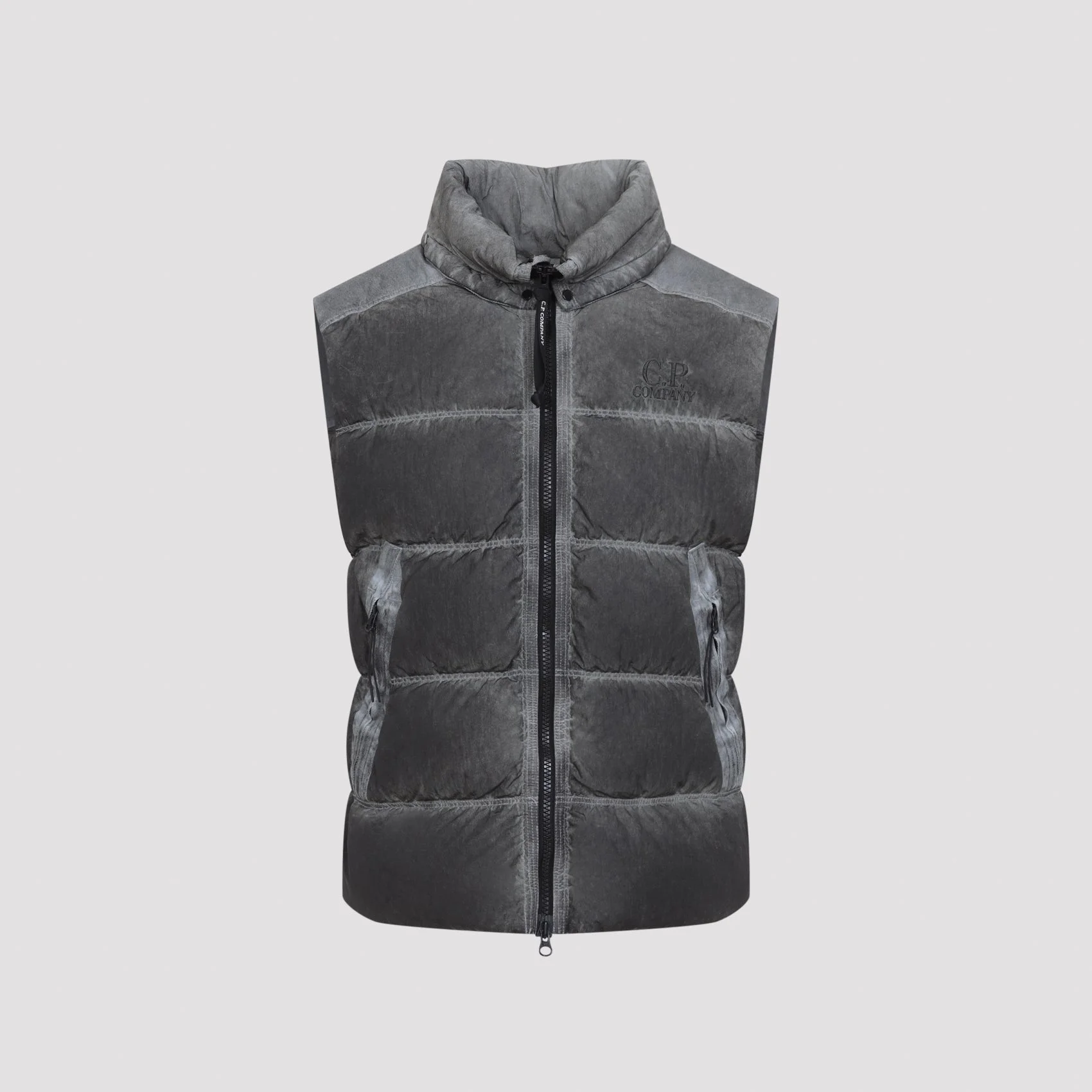 Cp Company Eco-Chrome Hooded Down Gilet - 1