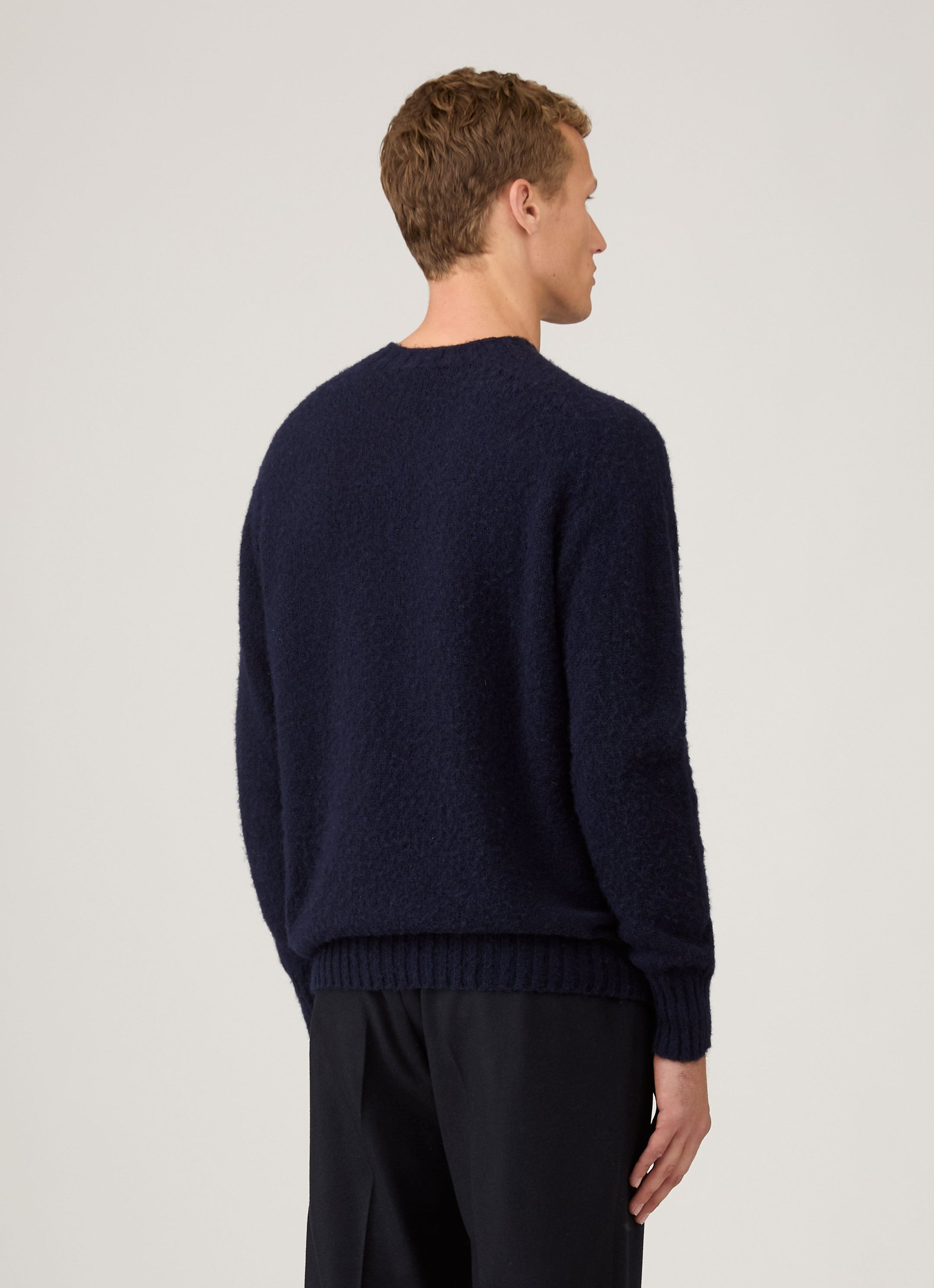 Shetland Crew Neck Jumper - 5