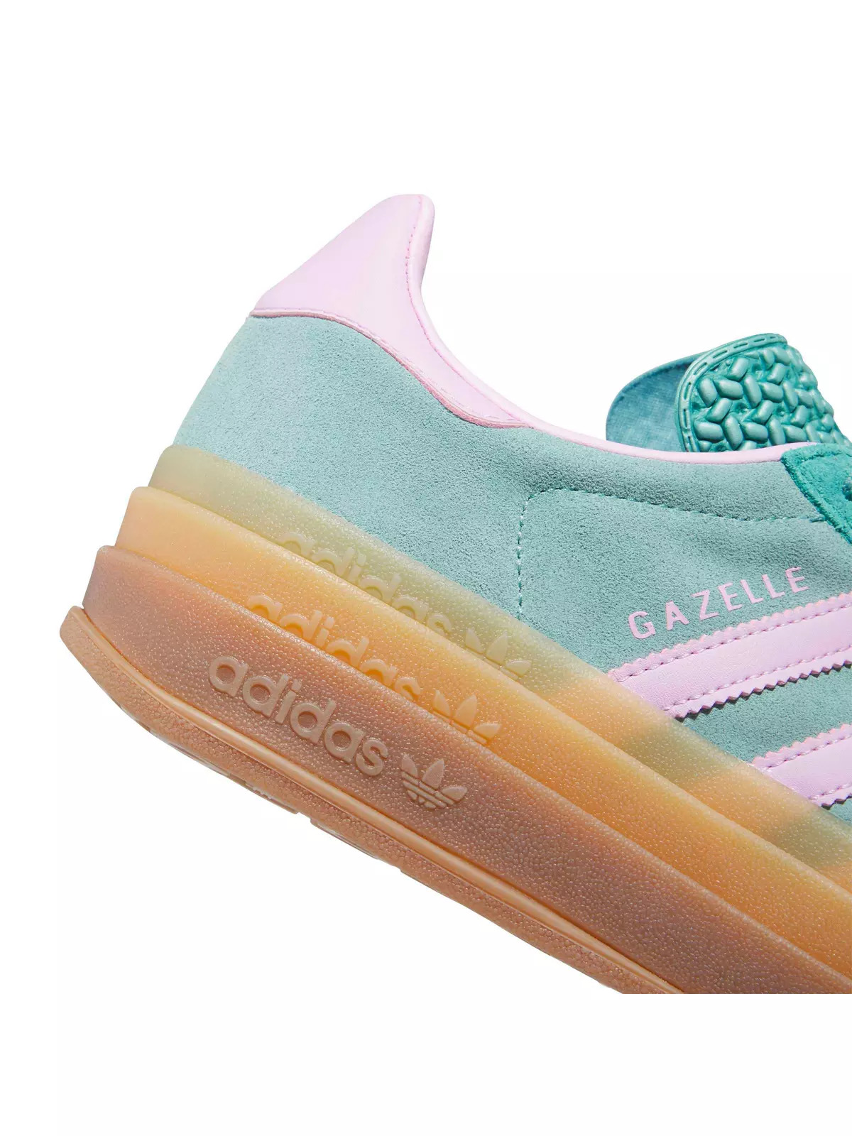 Originals Gazelle Bold "Powder Teal/Bliss Lilac/Pure Teal" Women's Shoe - 6