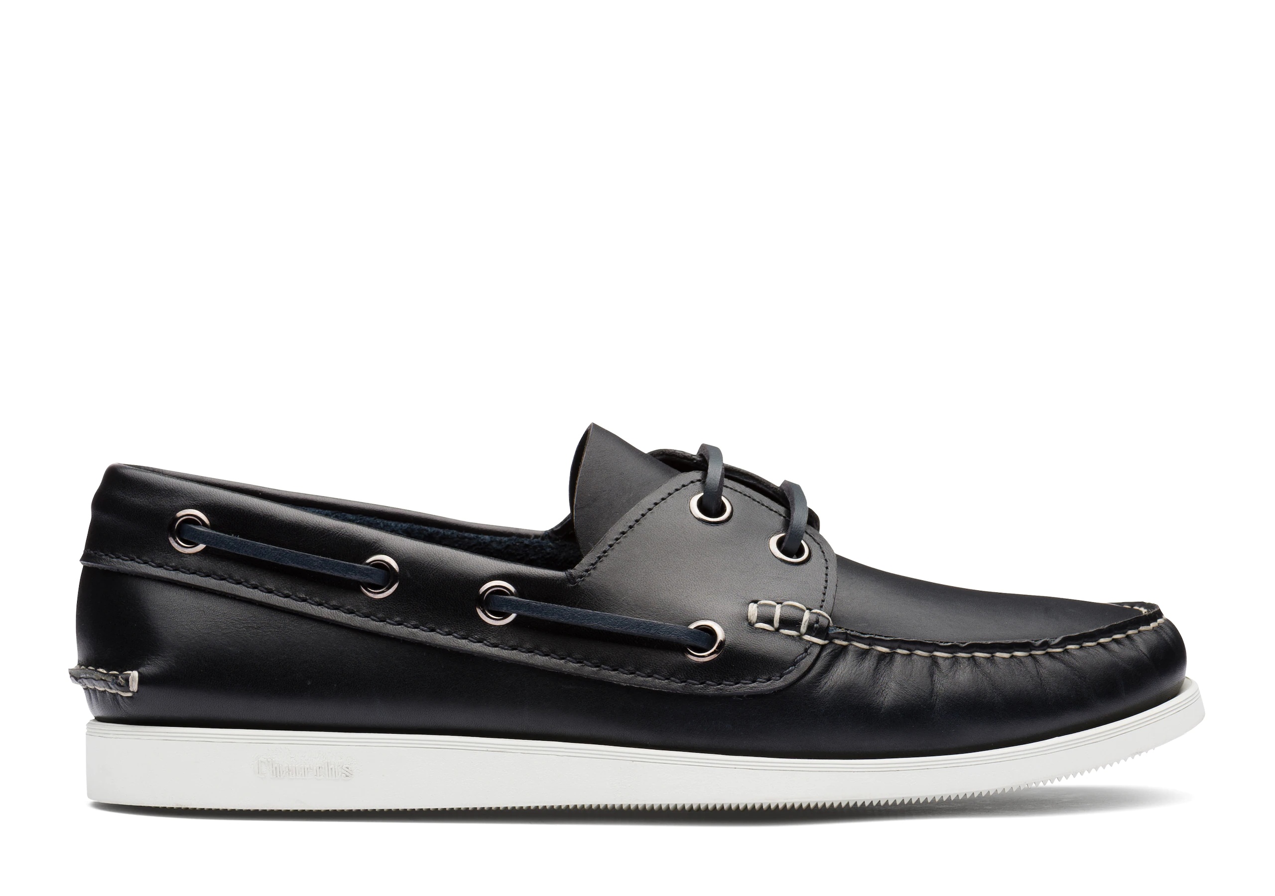 Marske
Calf Leather Boat Shoe Blue - 1