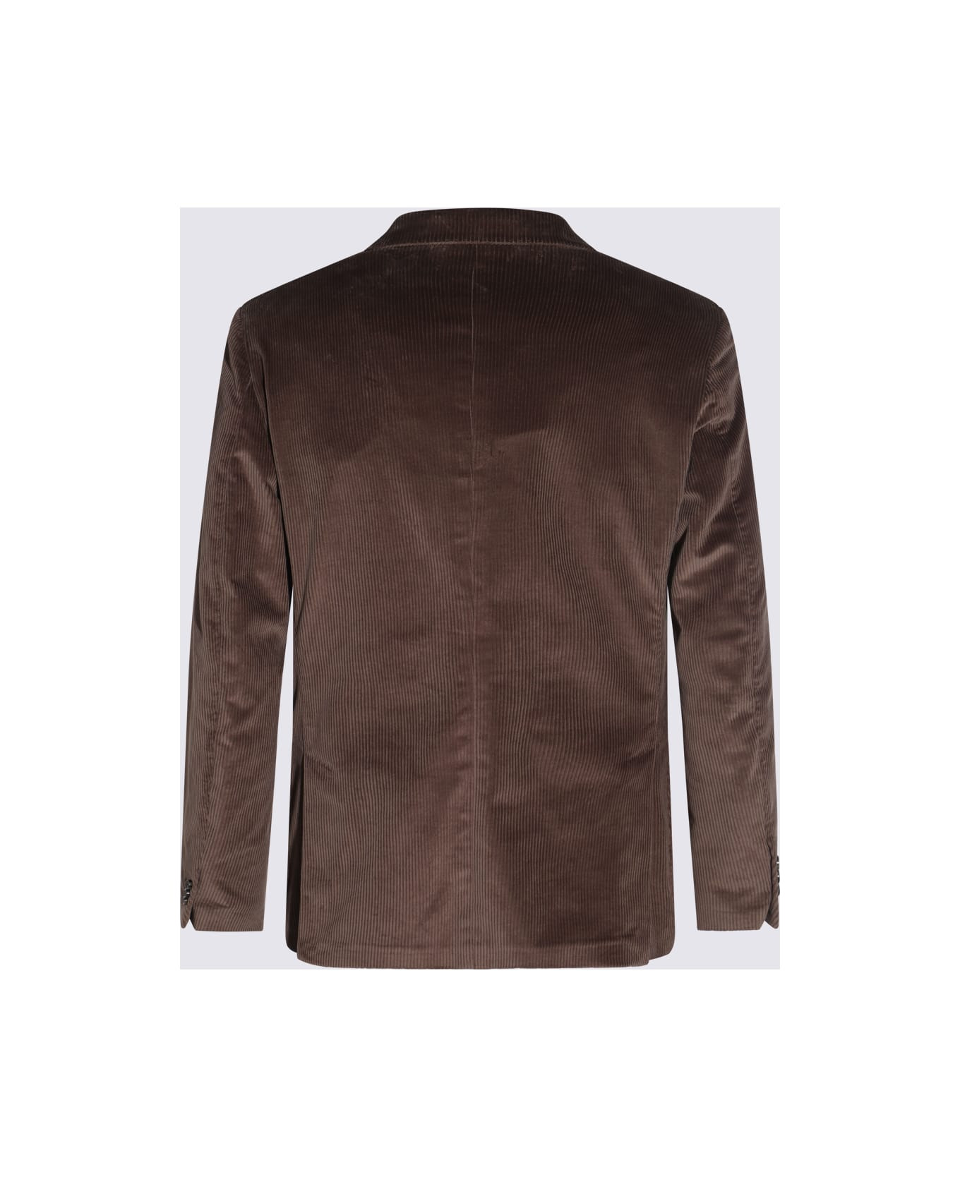 Brown Cotton Suit - 3