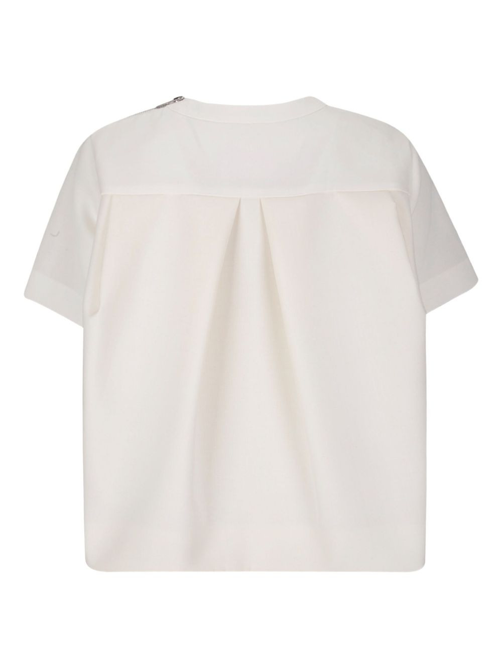 pocket-detail short-sleeve pullover - 2