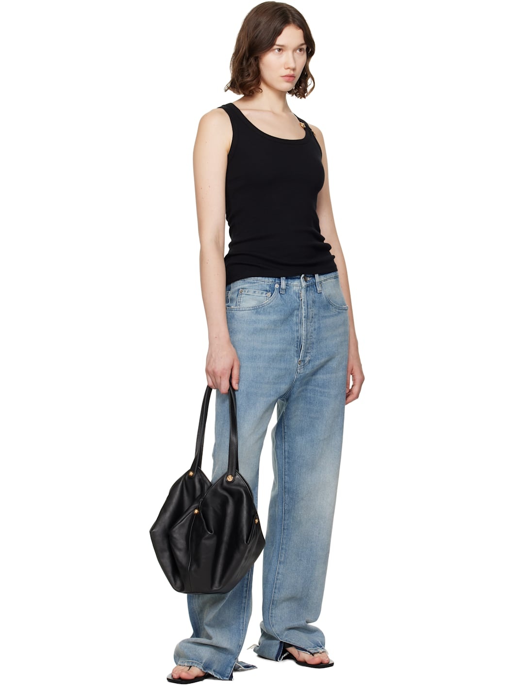 Black Protea Shoulder Bag - 4